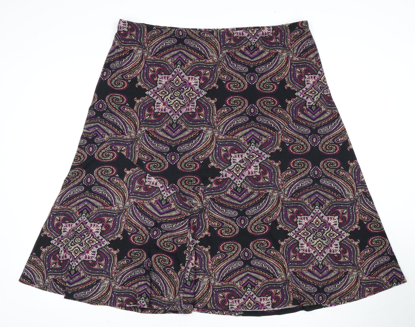 Marks and Spencer Women's Multicoloured A-Line Skirt Size 20