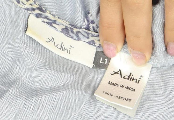 Adini Women's Multicoloured L Blouse with 3/4 Sleeves