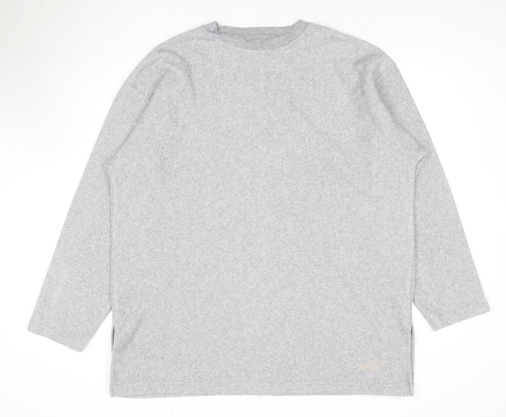 Wallis Grey Women's Pullover Sweatshirt L