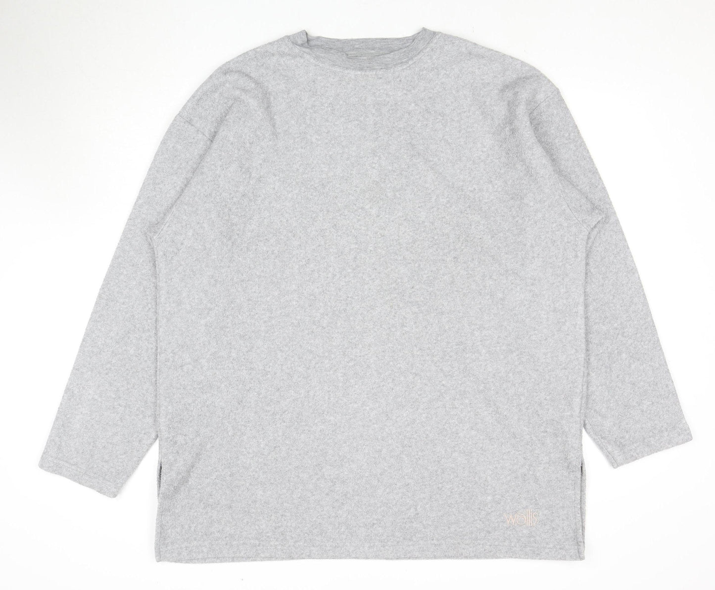 Wallis Grey Women's Pullover Sweatshirt L
