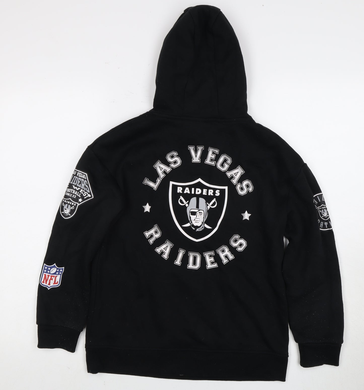 Primark Boys Black NFL Hoodie 10-11 Years