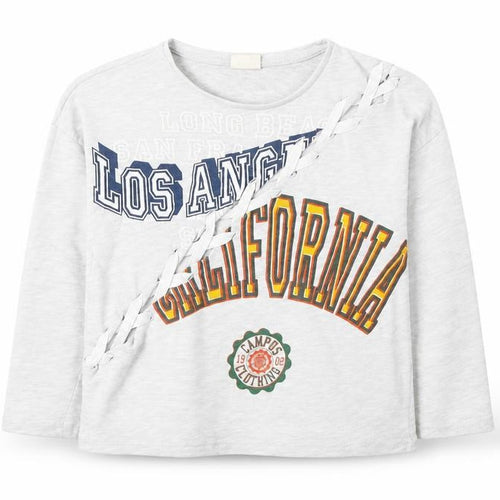Zara Kids Girls Multicoloured Long Sleeve Graphic T-Shirt 12-13Y