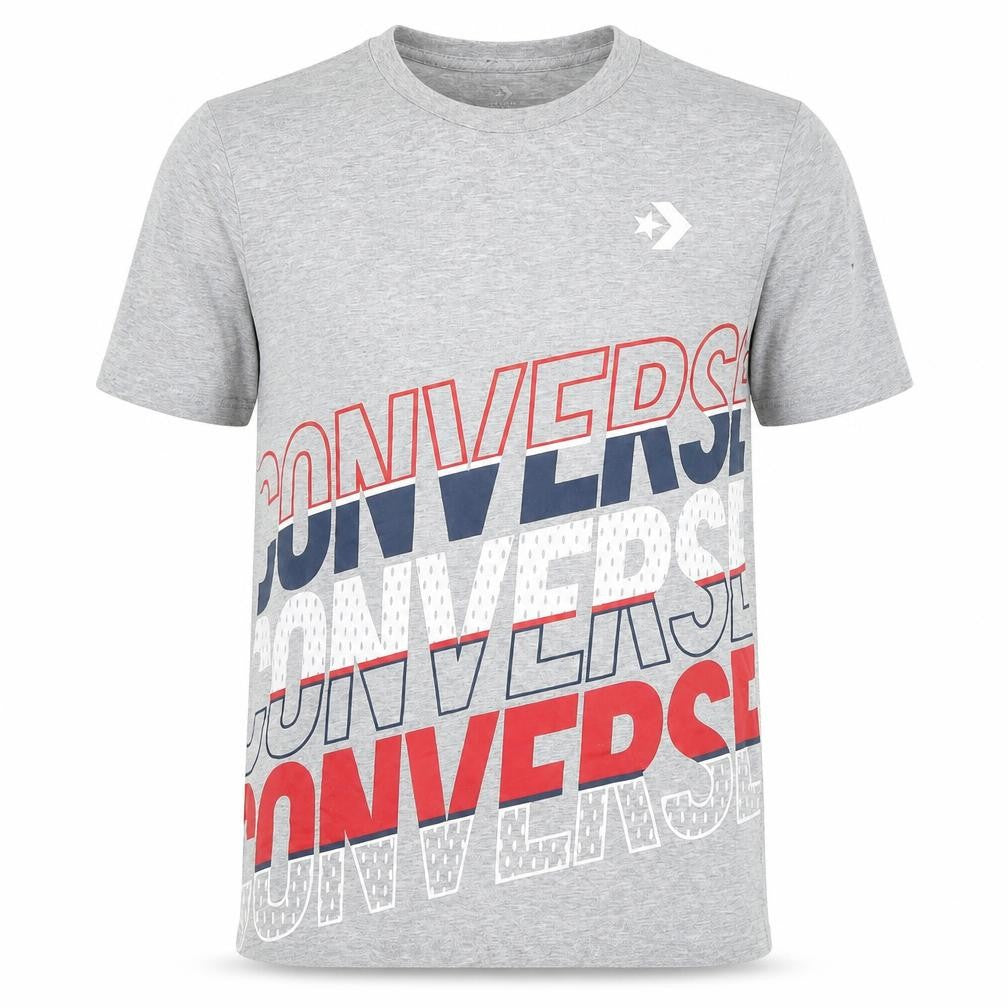 Converse Boys Grey Graphic Logo T-Shirt 12-13 Years