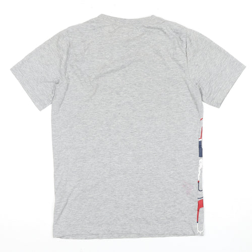 Converse Boys Grey Graphic Logo T-Shirt 12-13 Years