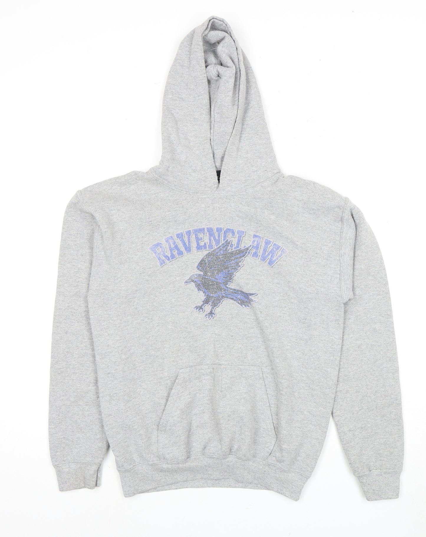 Grey Harry Potter Ravenclaw Boys Pullover Hoodie L