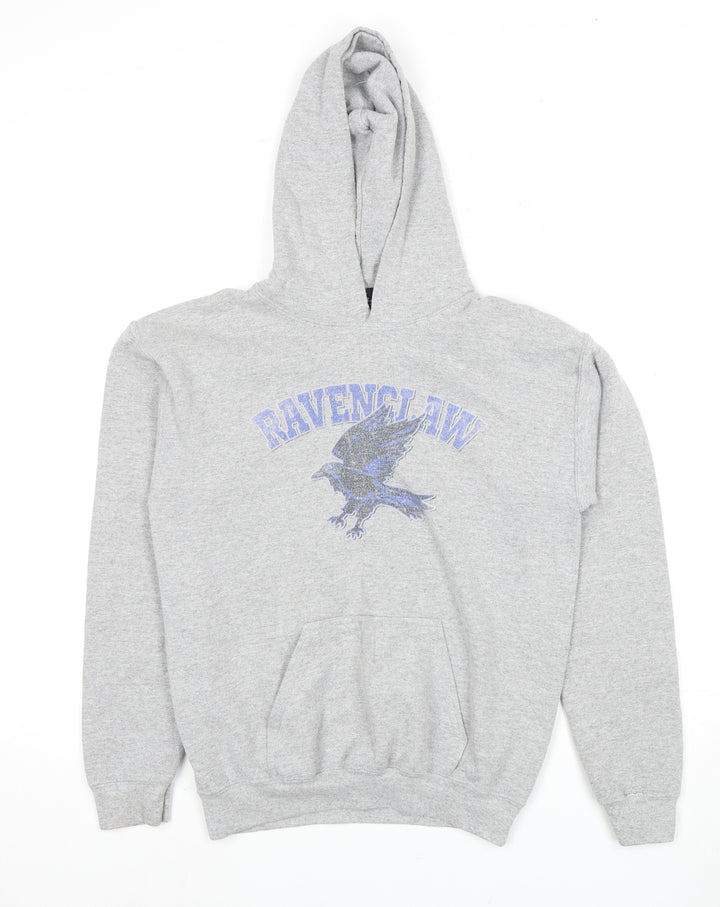 Grey Harry Potter Ravenclaw Boys Pullover Hoodie L