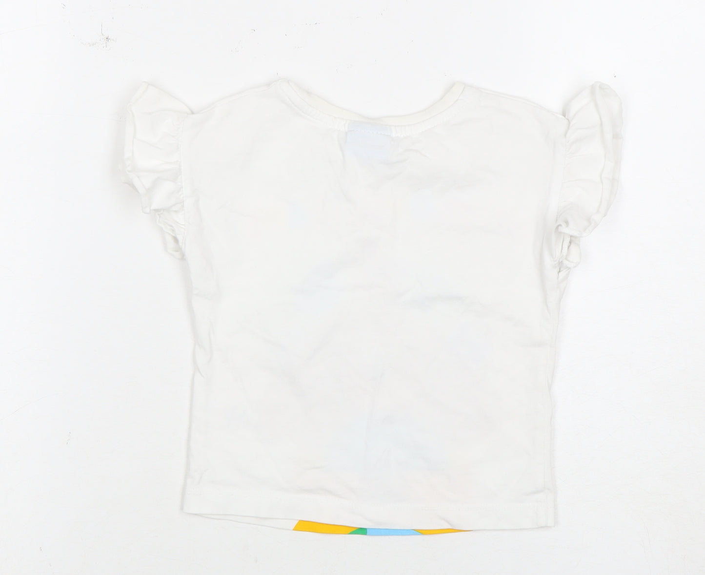 Hey Duggee White Unisex Baby T-Shirt 12-18 Months, Cartoon Graphic