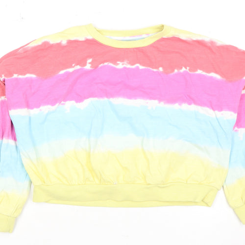 Next Girls Multicoloured Pullover Sweatshirt 10 Years