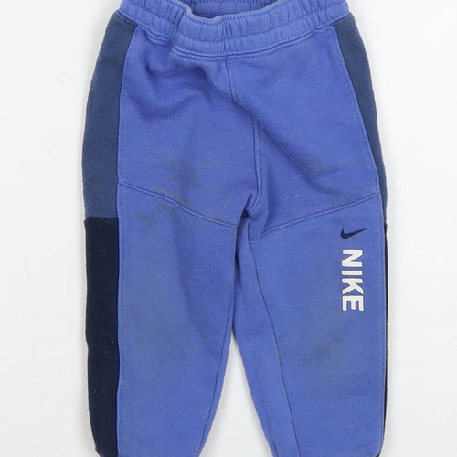 Nike Unisex Baby Blue Jogger Track Pants 12-18M