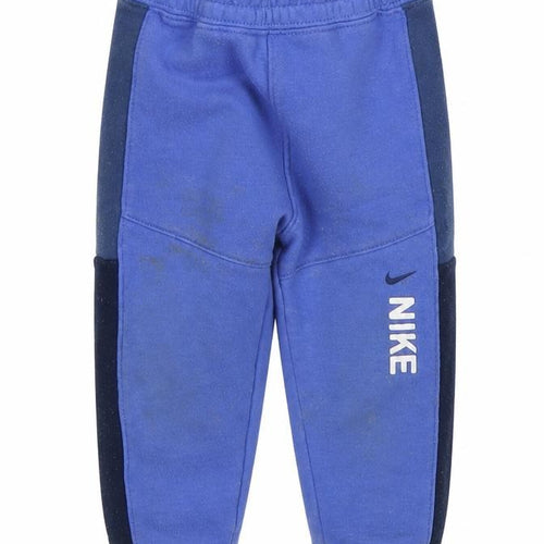 Nike Unisex Baby Blue Jogger Track Pants 12-18M