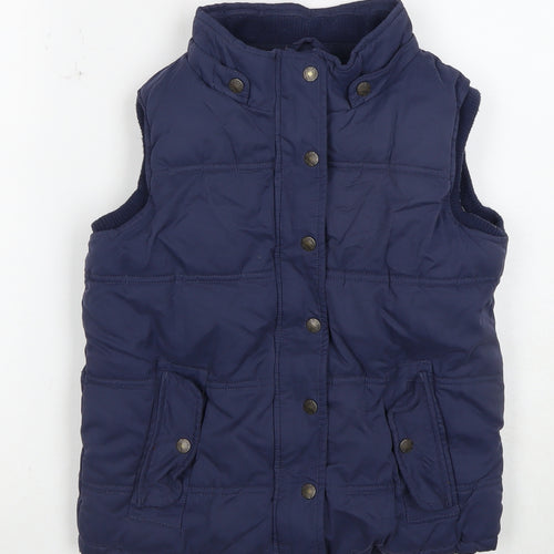 FatFace Girls Blue Puffer Jacket, 11-12 Years, Autumn/Winter