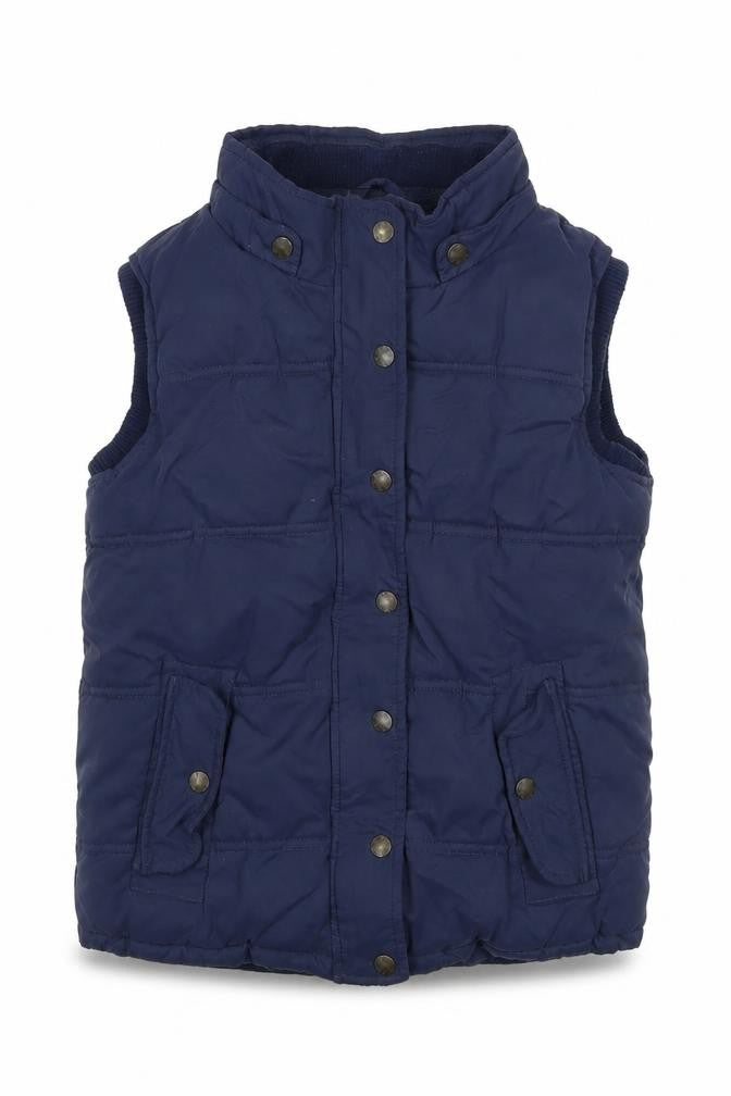 FatFace Girls Blue Puffer Jacket, 11-12 Years, Autumn/Winter