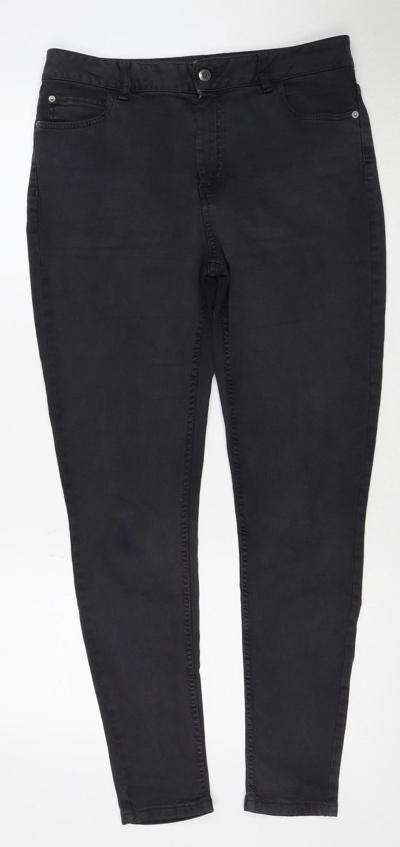 Marks and Spencer Women's Black Skinny Jeans Size 14