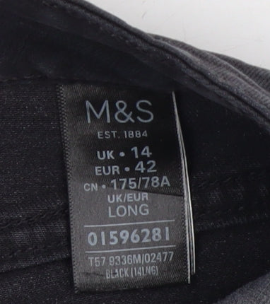 Marks and Spencer Women's Black Skinny Jeans Size 14