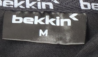 Bekkin Men's Black Full Zip Hoodie M