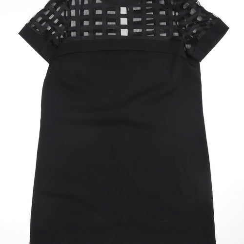 River Island Women's Black Shift Dress Size 14