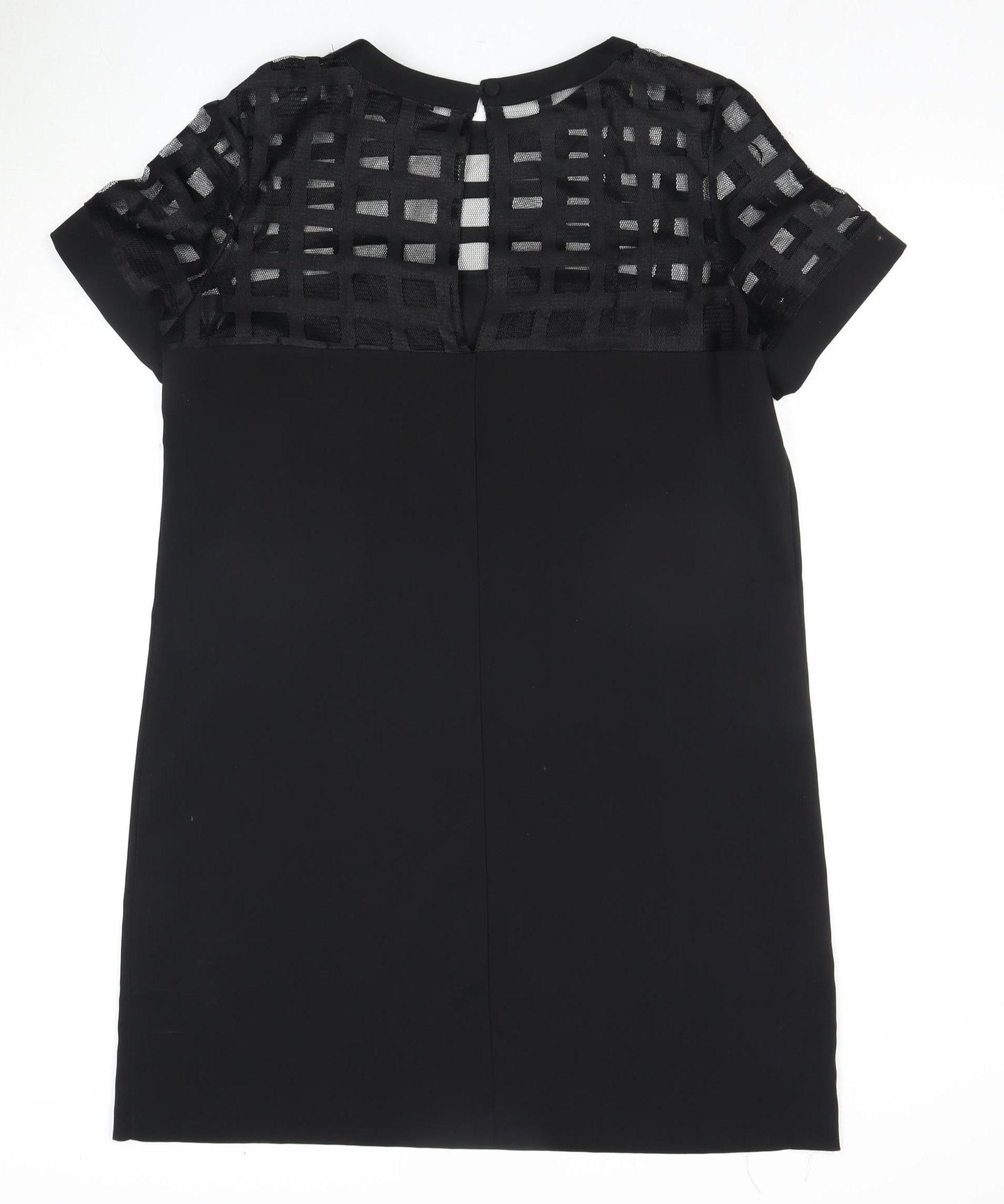 River Island Women's Black Shift Dress Size 14