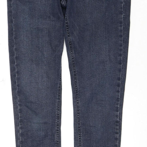 Topshop Women's Blue Skinny Jeans Size 10