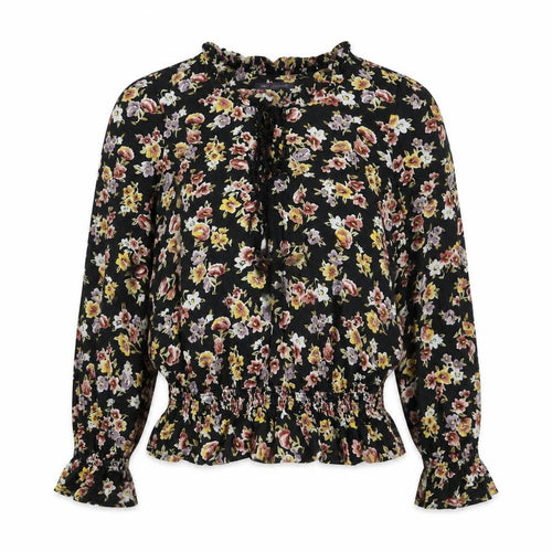 Marks and Spencer Floral Black XS Blouse for Women