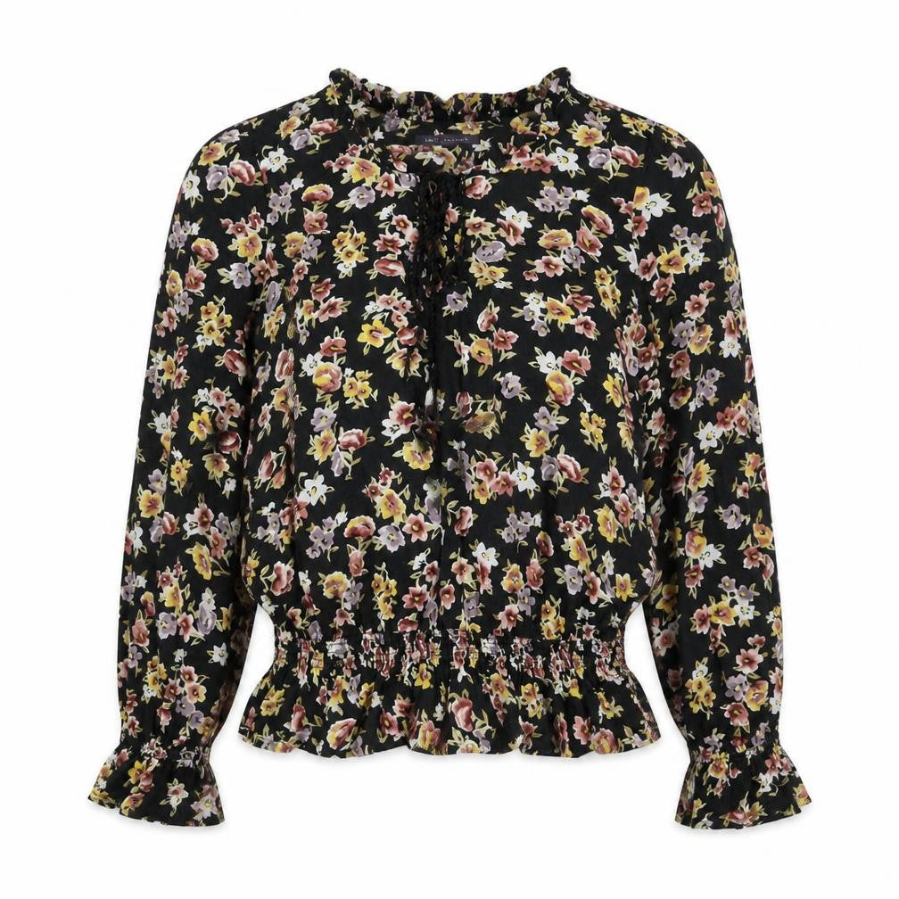 Marks and Spencer Floral Black XS Blouse for Women