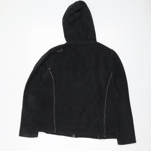 Horny Toad Women's Black Fleece Hooded Jacket S