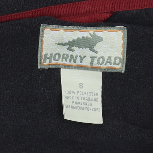 Horny Toad Women's Black Fleece Hooded Jacket S