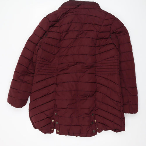 Centigrade Women's Red Puffer Jacket L Casual Style