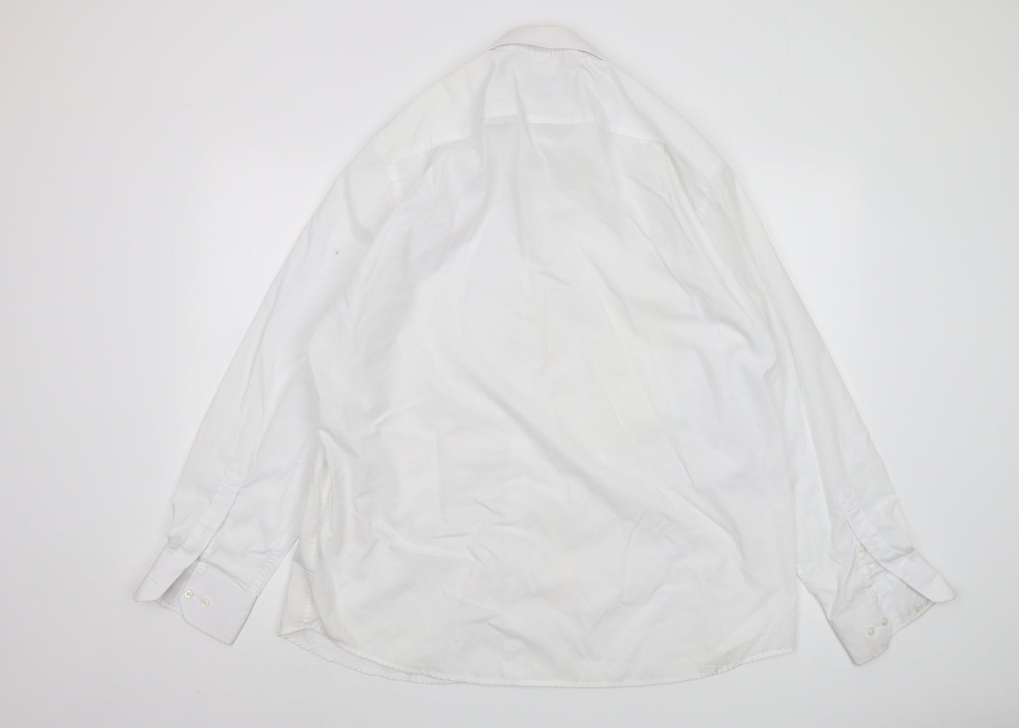 Greenwoods Men's White Regular Fit Long Sleeve Shirt
