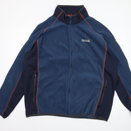 Regatta Men's Blue 4XL Fleece Jacket Casual Wear