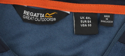 Regatta Men's Blue 4XL Fleece Jacket Casual Wear