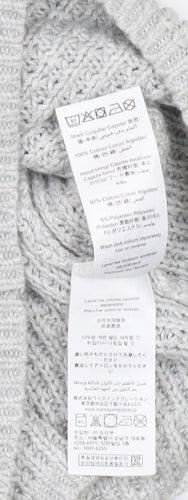 Mamas & Papas Baby Grey Hooded Cardigan 0-3 Months Unisex