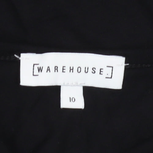 Warehouse Women's Black Sleeveless Dress Size 10