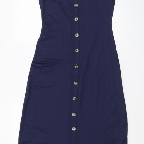 Warehouse Blue Sleeveless Women's Dress Size 10