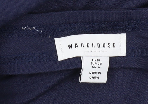 Warehouse Blue Sleeveless Women's Dress Size 10