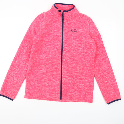 Peter Storm Girls Pink Fleece Jacket 13 Years