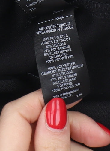 Marks and Spencer Women's Multicoloured Size 12 Bodycon Dress