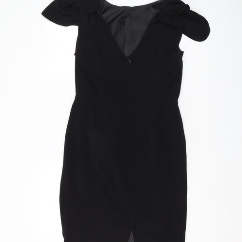 Marks and Spencer Black Sheath Dress Size 10 Women