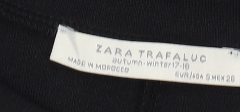 Zara Women's Black Bodycon Midi Dress Size S