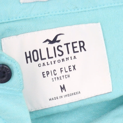 Hollister Men's Blue Button-Up Shirt M - New