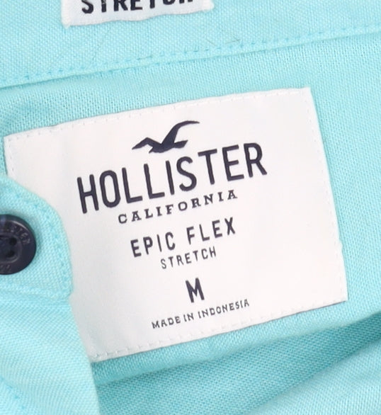 Hollister Men's Blue Button-Up Shirt M - New
