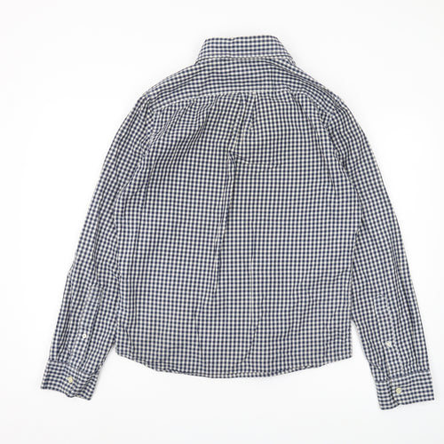 Abercrombie & Fitch Men's Blue M Check Button-Up Shirt