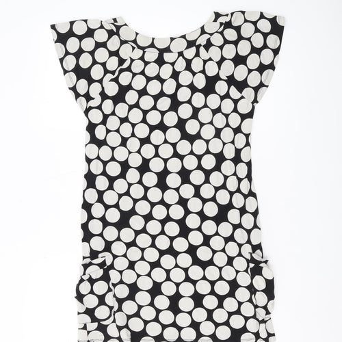 Next Women's Black Polka Dot T-Shirt Size 12