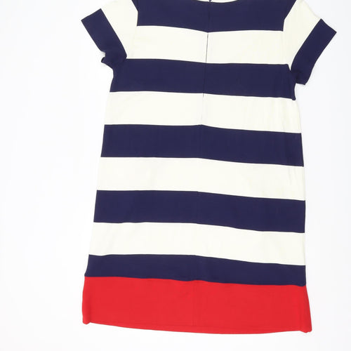 Dickins & Jones Women's Multicoloured Stripe Shift Dress