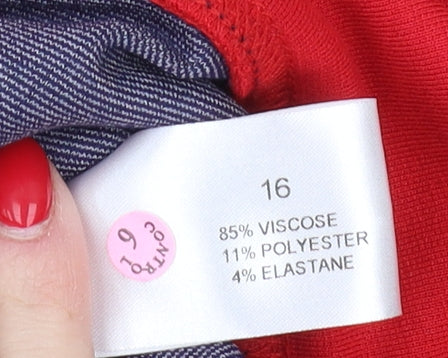 Dickins & Jones Women's Multicoloured Stripe Shift Dress