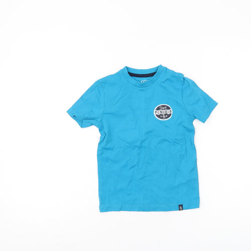 Original Penguin Boys Blue T-Shirt, Size 3-4 Years, Short Sleeve