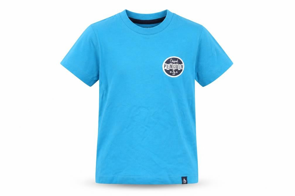 Original Penguin Boys Blue T-Shirt, Size 3-4 Years, Short Sleeve