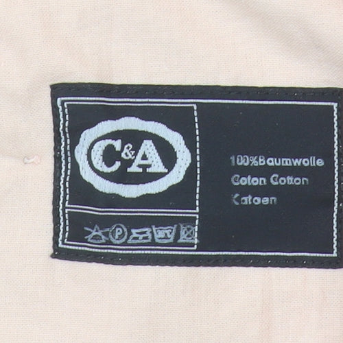 C&A Women's Beige Blazer Size 10 - Stylish Workwear
