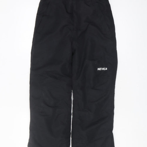 Nevica Boys Black Snow Pants, 11-12 Years, Waterproof Breathable