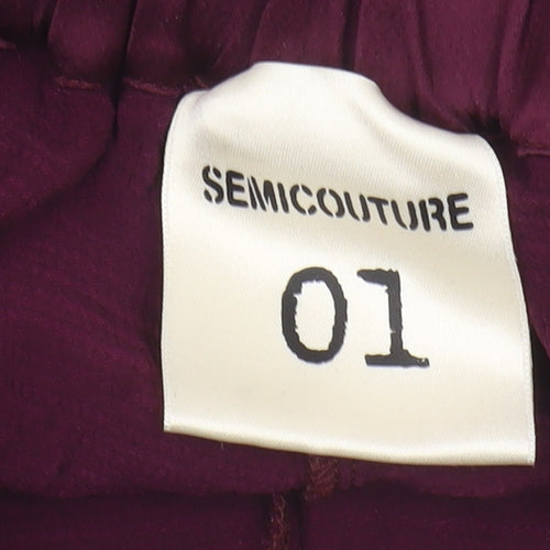 Semicouture Women's Purple Lounge Pants Size 12