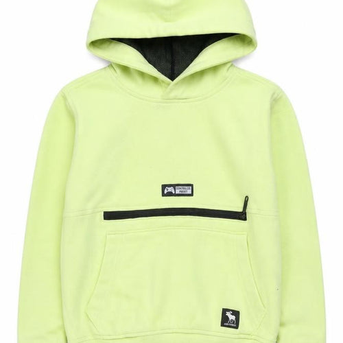 Abercrombie Kids Boys Green Pullover Hoodie 7-8 Years